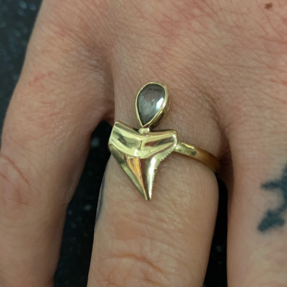 James Michelle Jaws Gemstone Ring